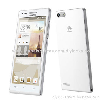 Huawei Ascend G6 4GB White, 4.5-inch 3G Android 4.3 Smartphone, Qualcomm MSM 8212 1.2GHz Quad Core